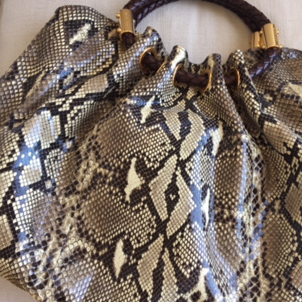 Python Michael Kors Collection Ring Bag - image 2
